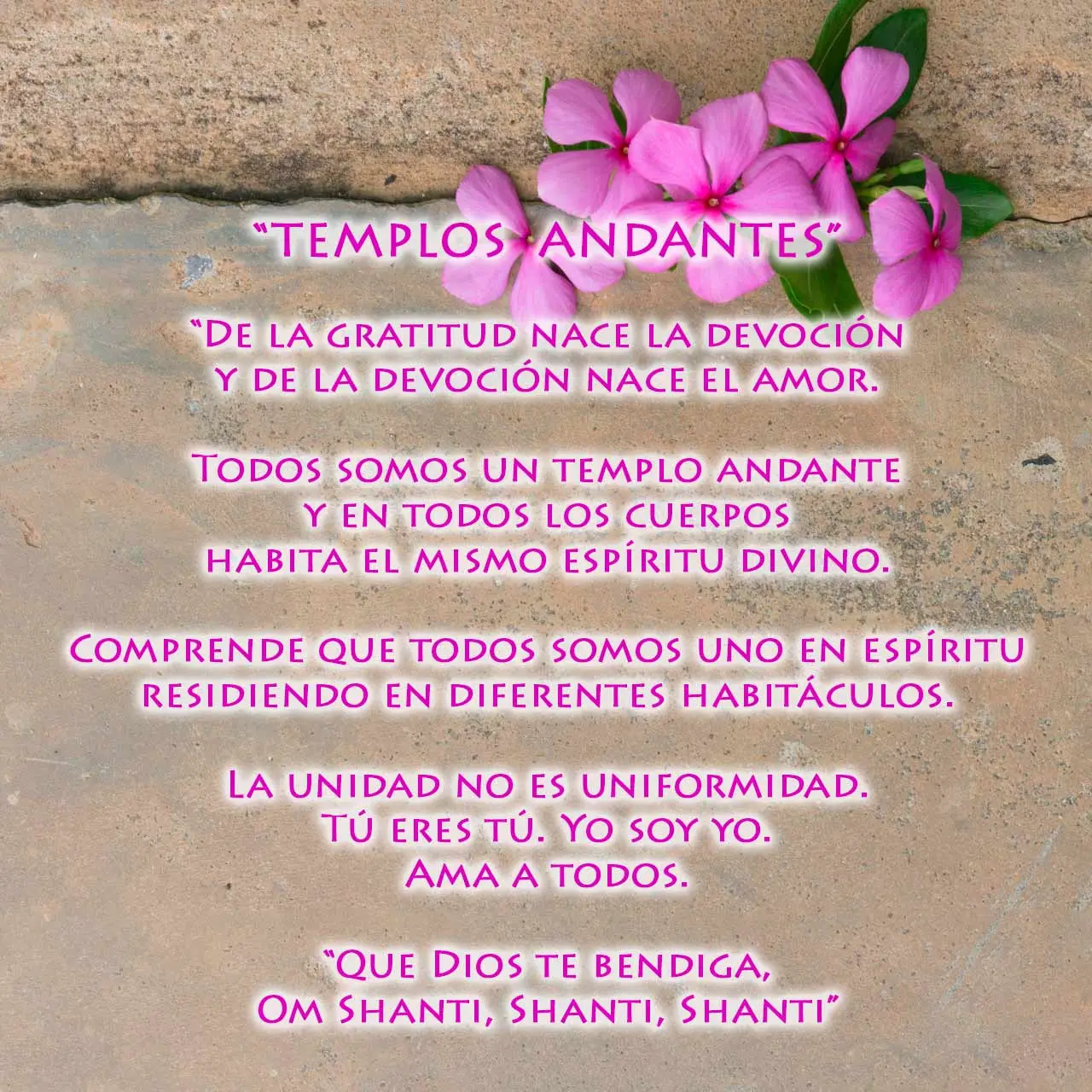 TEMPLOS ANDANTES